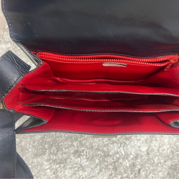 CELINE Logo Hardware Leather Mini Crossbody Bag - Picture 12 of 16